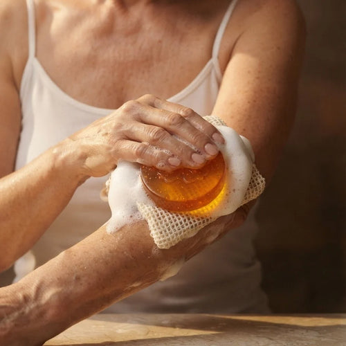 Exfoliating Soap Pouch
