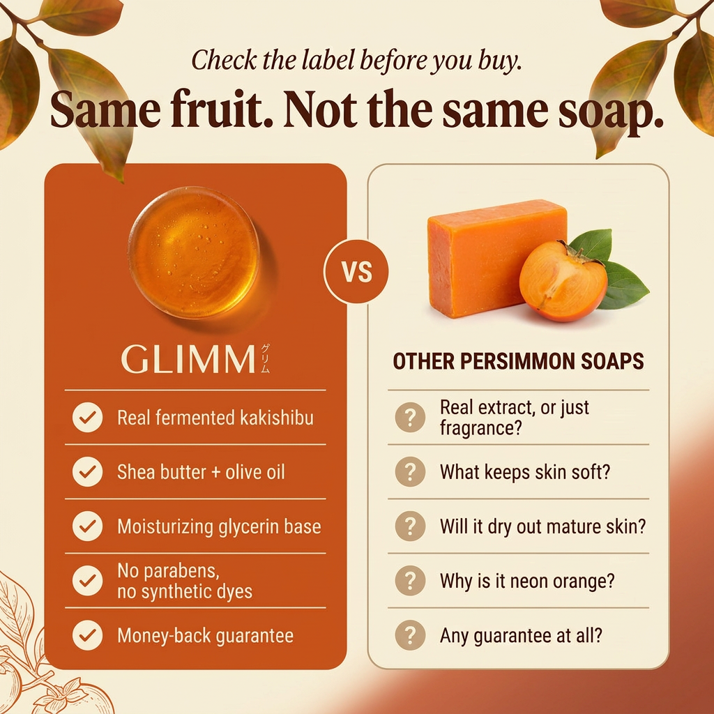 GLIMM Persimmon Soap