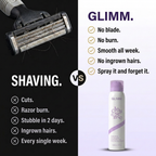 GLIMM - Smooth Skin in 10 Minutes, Pain-Free Mousse